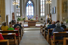 Dankgottesdienst der Kommunionkinder (Foto: Karl-Franz Thiede)